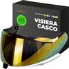 Everalo Visiera per Casco Shark Skwal i3 - D-Skwal 3 - Ridill 2 - VZ400 | Lente di ricambio Esclusiva, Compatibile con lente Antifog Originale