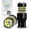 TUINCYN 7443 W21W T20 992 7440 7444NA Lampadina a LED bianco 900 lumen 3014 78SMD per luce freno di backup Luce retromarcia Luce di marcia diurna DRL 12V-24V (confezione da 2)