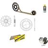 farbrothersonline COMPATIBILE CON BMW F GS Dakar (R13) 650 2006-06 KIT CATENA CORONA PIGNONE PER MOTO TRASMISSIONE DID 520VX3 LUN 112/ MAGLIE,CORONA ACCIAIO P520-Z47,PIGNONE P520-Z16 SPECIFICO