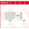 TRW Pastiglie Freno Organiche MCB 501