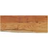 vidaXL Mensola a Muro 50x20x2,5 Rettangolare Legno Acacia Bordi Vivi