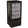 FORCAR-FREDDO G-TCBD68B Vetrina refrigerata espositiva 4 lati ventilata 68 Lt