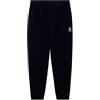 Armani Exchange One Block Up, Color Contrast Embroiderd Logo Pantaloni di Tuta, Nero, S Uomo