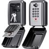 Mohard Cassetta Chiavi Codice, Parete Key Box 12 Cifre Combinazione, Locker Chiavi Password Ripristinabile, Resistente Cassetta Sicurezza Armadietti Portachiavi DIY Cassaforte per Casa/Ufficio/Garage