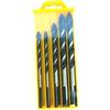 UPKOCH Set Punte Trapano Triangolari 5 in 1 per Vetro e Ceramica in Lega | Testa Rinforzata, Foro su Bottiglie e Stucco, Uso in Officina e Bricolage Domestico