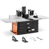 MSW Motor Technics MSW MSW-WOBD-1500Y Fresatrice da tavolo, 1500 W, fino a 24.000 giri/min, fresatrice da tavolo per legno, fresatrice per legno, macchina fresatrice da tavolo