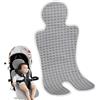 Generico Tappetino di raffreddamento per seggiolino auto, tappetino di raffreddamento per passeggino - Tappetino refrigerante multifunzionale per bambini | Cuscino per sedia Ice, coprisedile per passeggino, se