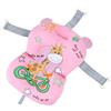 AOOPOO Cuscino da Bagno Neonato, Portatile Stampa di Cervi Tappetino per Bagnetto Neonato Materassino Galleggiante Bagnetto Neonato Cuscino Antiscivolo per Vasca da Bagno Neonato (Rosa)