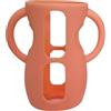 JINGLING Custodia in silicone per bottiglie di vetro per bottiglie di vetro | Portabottiglie con manici, custodia antiurto e resistente agli urti, porta bottiglie, protegge il biberon