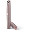 Flawless Finishing Touch Flawless 3.0 Brows, Epilatore per Sopracciglia Indolore con Specchio, Sicuro per Pelli Sensibili con Testina Ipoallergenica Placcata Oro 18 Carati, Blush