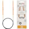KnitPro - Ferri per Lavorare a Maglia circolari, 80 cm x 4,5 mm, Colore: Betulla