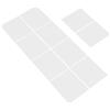 Generico Pellicola Diffusore LED Bianca Autoadesiva Pet 10 Pezzi | Tagliabile Personalizzabile, per Strip Light e Lightbox, Diffusione Morbida Antiingiallimento