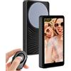 JINGLING Monitor Selfie Per Telefono Per Videoriprese Specchio Remoto Wireless per | Portatili per Smartphone Registrazione Vlogging e Foto per Casa Viaggio Interni ed Es