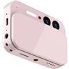 Generic Fotocamera Digitale 4K Fotocamera Vlogging da 64 MP HD, Touch Screen da 2,8 Pollici con Copertura Scorrevole AF Messa a Fuoco Automatica, Ideale per Fotografia, Selfie, Viaggi e (Roseo)
