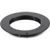 Generico Anello adattatore obiettivo, compatibile con Canon, M42 a EOS | Per Nikon AI, Sony AF, Pentax PK; anello MF in lega di alluminio, nero(M42-EOS)