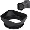 Yinhing Paraluce per Fotocamere Mirrorless Accessorio a Prova di Luce da 55 Mm per l'obiettivo della Videocamera Digitale Protegge l'obiettivo da Eventuali Danni (58MM)