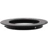 Generico Anello adattatore obiettivo, compatibile con Canon, M42 a EOS | Per Nikon AI, Sony AF, Pentax PK; anello MF in lega di alluminio, nero(M42 EOS R)