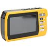 ZDETGU Videocamera con Zoom Digitale 18X, Fotocamera 4K da 48 MP con Scheda da 32 GB, Doppio Schermo, Fotocamera Subacquea con Messa a Fuoco Automatica per lo Snorkeling, 10 Piedi,