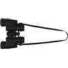FRCOLOR Binocolo la Visione Notturna 80x80 con Misurazione Precisa della Distanza, Vetro Ottico e Corpo in Plastica Leggero per Bird Watching e Avventure All'aperto