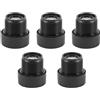 Janasiba 5 X telecamera CCTV 16 mm lunghezza focale IR bordo obiettivo
