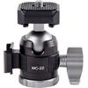 XAGMODSHN Treppiedi per fotocamera ultraleggeri in alluminio da 122 g con intervalli altezza da 20 mm a 140 mm per dispositivi mobili DSLR Supporto per treppiede per fotocamera