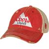 Original Retro Brand Coors Light Logo Red Colorway Trucker Hat