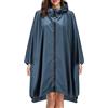 Minetom Poncho Pioggia Impermeabile per Donna Uomo Unisex Leggero Multiuso Mantella Antipioggia Giacca con Cappuccio