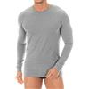 ZD ZERO DEFECTS - Maglietta a maniche lunghe, in cotone egiziano Grigio L-XL