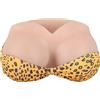 YEEFAIRY Forme Seno in Silicone Senza Spalline Bandeau Transgender Top Tubo Regolabile Laccio Elastico Crossdresser Breastplate Riempimento in Gel Trans Women (Pelle Media, Coppa AA, Taglia M)