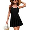 SHEKINI Costume da Bagno Donna Intero con Tasca Costume Intero Donna con Gonna