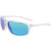 NIKE NIKE ADRENALINE M EV1113, Occhiali Uomo, CLEAR/GREY/GREEN, 66