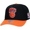 Mitchell & Ness Berretto da baseball NBA Legendary Away | Pro Crown Fit | con chiusura regolabile Snapback, New York Knicks, Taglia unica