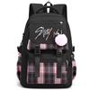 Flyself Kpop Zaino Scuola Superiore Ragazza Zaino da Scuola Media Ragazzo Zaino Università Leggero Resistente all'acqua College Casual Daypacks Zaini Scuola Cartella Adolescente