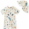 DivingBirds Costume da bagno intero per bambini, protezione UV, protezione dai raggi UV, costume da bagno per bambine e ragazzi, 3 mesi-4 anni
