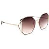Ana Hickmann OCCHIALI DA SOLE AH3185 04D ORO MARRONE DEGRADATO