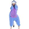 Kitimi Pigiama Adulti Tuta Onesie Donna Uomo Peloso Vestaglia Intero Animali Costume da Pigiama Costumi di Carnevale per Feste e Cosplay Costume Halloween Party Show di Natale Pigiama per Adulti