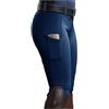 CNYUON Pantaloni da Equitazione, Pantaloni con Tasche e Sollevamento Fianchi, Uomo Donna, Corsa for Cavalli per Sport