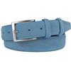 MixYourBeauty MYB Cintura uomo in vera pelle scamosciata - altezza 35 mm - Made in Italy - diversi colori e taglie disponibili