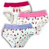 JADEA 6 Paia Slip Bimba in Cotone con Fascia Alta e Fascia Bassa - Immagine indicativa i Colori variano in Base agli Ultimi arrivi di LadyC