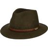 LIERYS Cappello 4 Colori Uomo Made in Italy Impermeabile Ripiegabile Feltro 55-61 cm Autunno Inverno