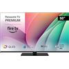 Panasonic Premium TV-50W80AEZC, 50 Pollici TV QLED 4K Ultra HD, Fire TV
