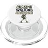 The Inside Joke Co. Rucking è solo camminare con conseguenze Funny Rucker PopSockets PopGrip per MagSafe