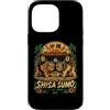 Visit the Shisa Factory Store Custodia per iPhone 14 Pro Max Souvenir della cultura giapponese di Okinawa Shisa Lion Sumo Wrestling