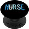 Progressive Care Nurse Appreciation Day Progressive Care Infermiera Divertente Unità di Assistenza Progressiva Infermieristica PopSockets PopGrip Adesivo