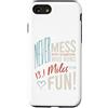 Whyitsme Design Custodia per iPhone SE (2020) / 7/8 Divertente mezza maratona corridore umorismo