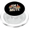 Rumori e risatine a distanza Am I On Mute Chiama riunione remota PopSockets PopGrip per MagSafe