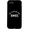 Whyitsme Design Custodia per iPhone SE (2020) / 7/8 Half Marathon Half è meglio di nessuna 13.1