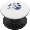 sack toss bean bag toss playing Cornhole 4th Of July USA flag Cornhole PopSockets PopGrip Adesivo