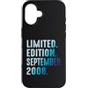 Limited Edition September 2008 Legendary Custodia per iPhone 16 Settembre 2008 Anno 2008 Retro 2008 Vintage Edizione Limitata