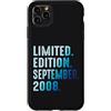 Limited Edition September 2008 Legendary Custodia per iPhone 11 Pro Max Settembre 2008 Anno 2008 Retro 2008 Vintage Edizione Limitata
